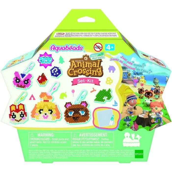 Kit de perles à repasser - AQUABEADS - Animal Crossing: New Horizons - 31832-0