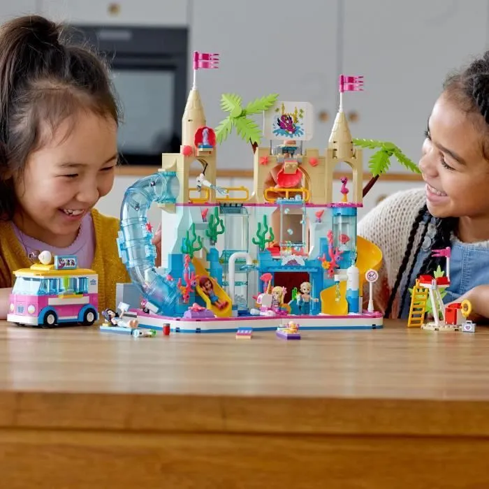 LEGO® Friends 41430 Le Parc Aquatique Plaisirs d'été avec Mini Poupées Emma & Olivia, Jouet pour Filles et Garçons de 8 Ans et plus-3