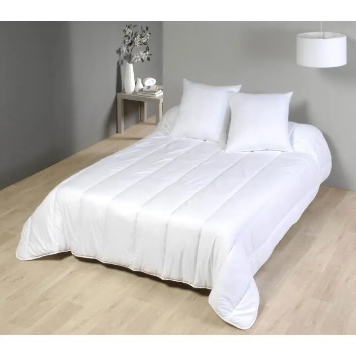 Couette tempérée 3 en 1 - 2 personnes 220 x 240 - MI SAISON - MORTREUX-0
