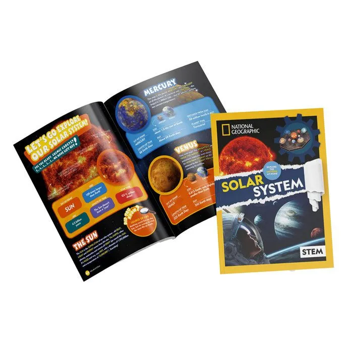 Puzzle 3D Systeme Solaire National Geographic Puzzle 3D Enfant +8 Ans Maquette À Monter Système Solaire 173 Pièces Puzzle 3D Adulte-2