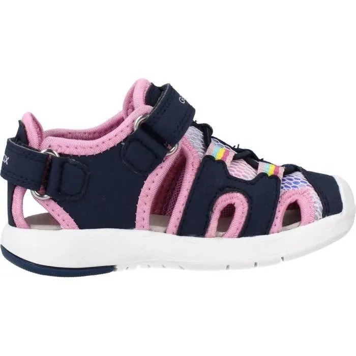 Sandale - nu-pieds Geox 105663 - Enfant Fille - Bleu - Synthétique-3