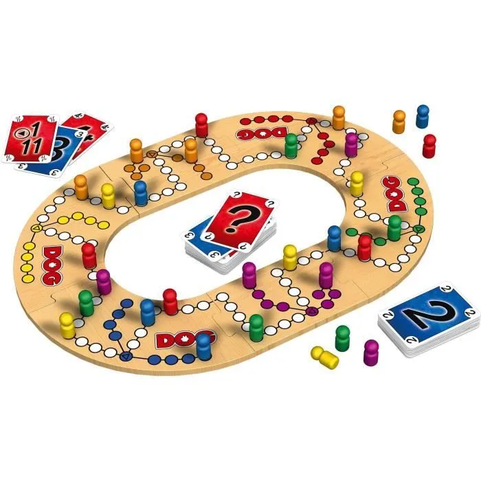 DOG Deluxe - Jeux de Société - SCHMIDT SPIELE - Vivez des parties de DOG encore plus palpitantes avec cette édition Deluxe !-1