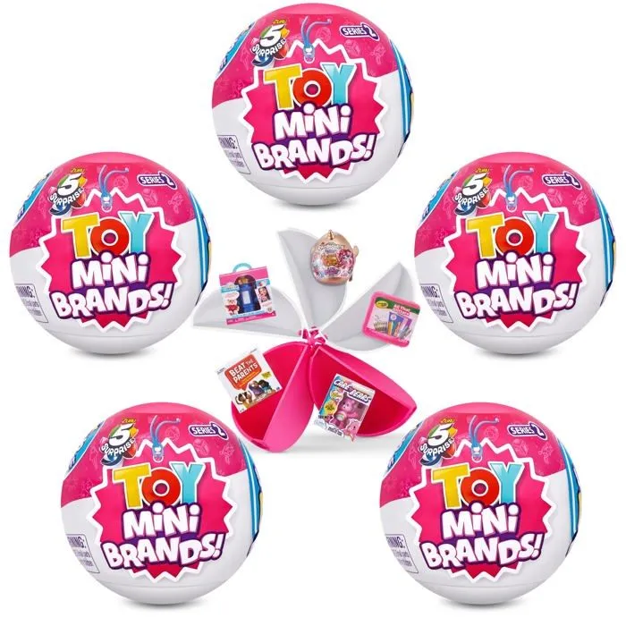 Zuru 5 surprise - 77241 - 5 Surprise Toy Mini Brands Series 2 Capsule Collectible Toy (5 Pack) by ZURU-0