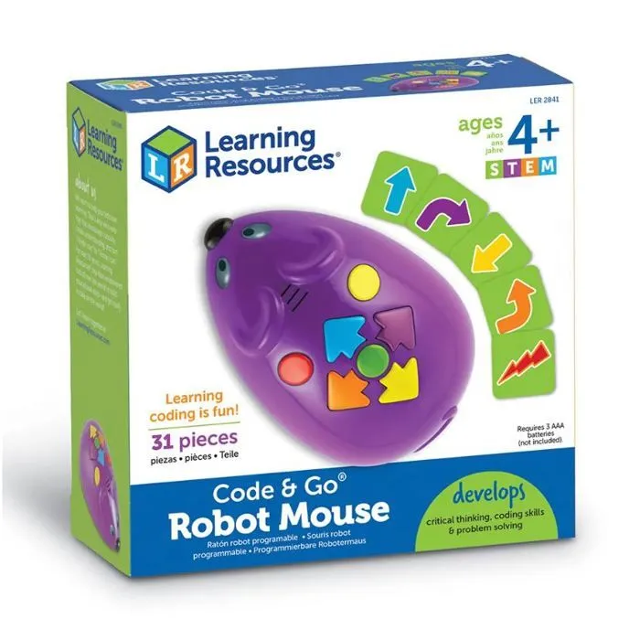 Jouet - LEARNING RESOURCES - LER2841 - Souris Robot - Initiation au STEM-2