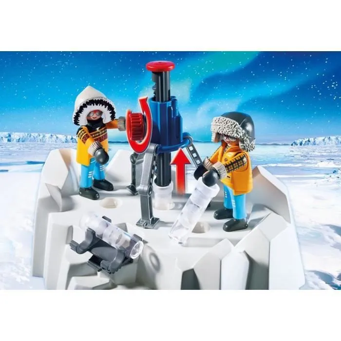 PLAYMOBIL 9056 - Action - Explorateurs avec Ours Polaires-2