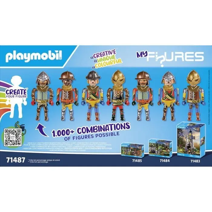 PLAYMOBIL 71487 My Figures : Chevaliers Novelmore-3
