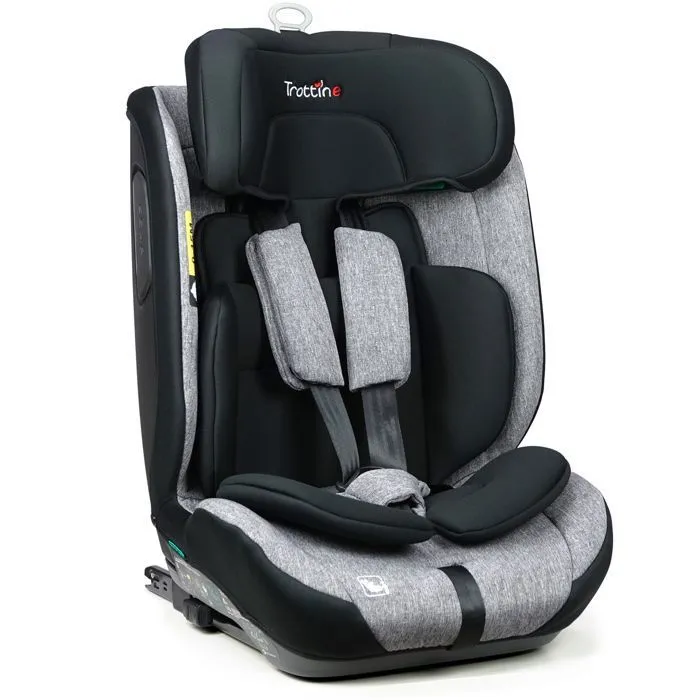 TROTTINE Siège auto rehausseur très longue durée R129 i-size 76-150 cm CARDIFF Geneva-0