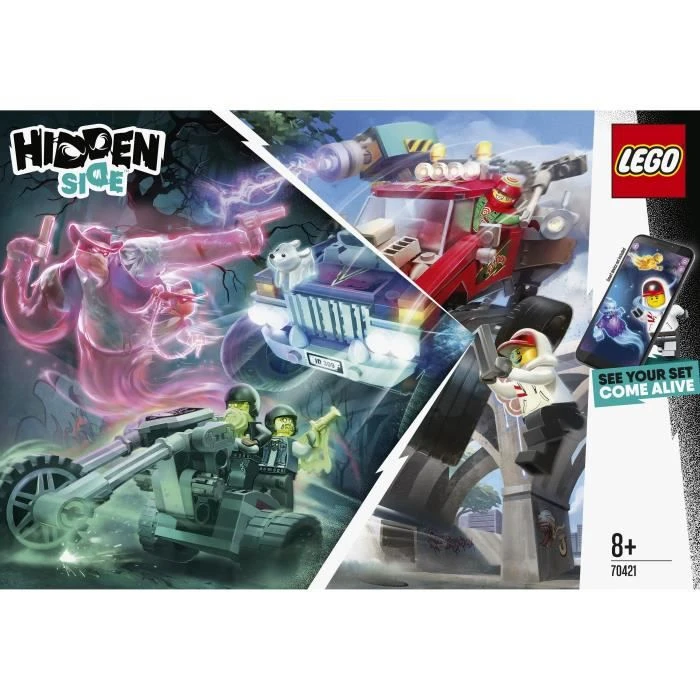 LEGO® Hidden Side™ 70421 Le quad chasseur de fantômes-2