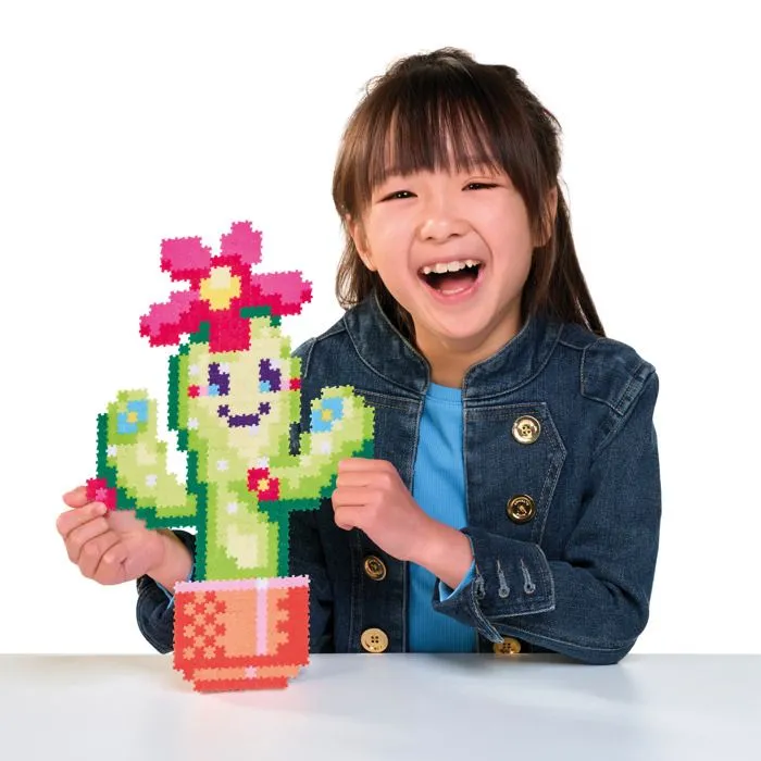 Jeu de construction - Jixelz - Plantes Souriantes - 750 pièces - Multicolore - Pour enfants à partir de 6 ans-2