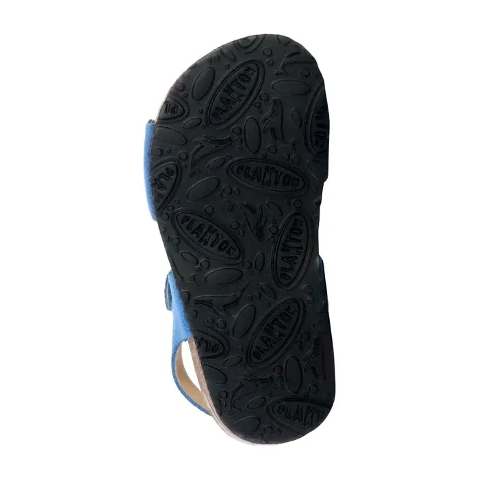 Mules Cuir  Plakton Pol - Bleu-5