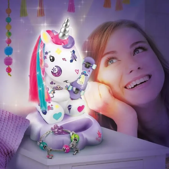 Canal Toys Lampe Licorne à Décorer Cosmique Edition Collector-5