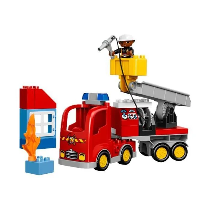 LEGO® DUPLO Town ville 10592 Le Camion de Pompiers - Jeu de construction-1