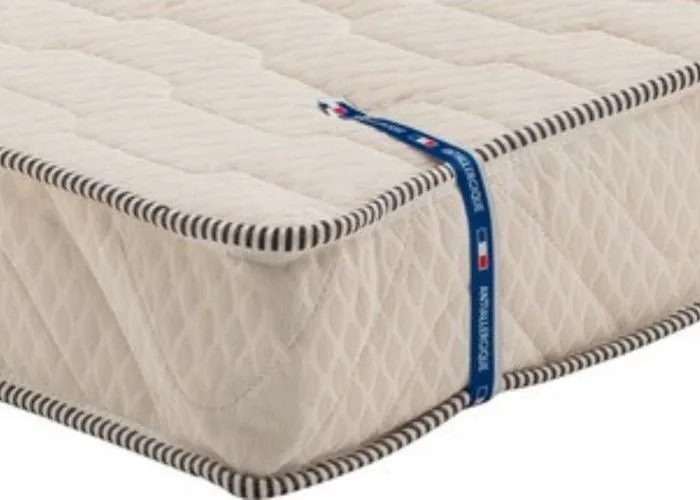 Literie -Matelas Ferme Pour Clic Clac 120x190 x 20 cm + Oreiller Visco - Dim Assise 60 cm - 7 zones de Confort - Déhoussable Housse-2