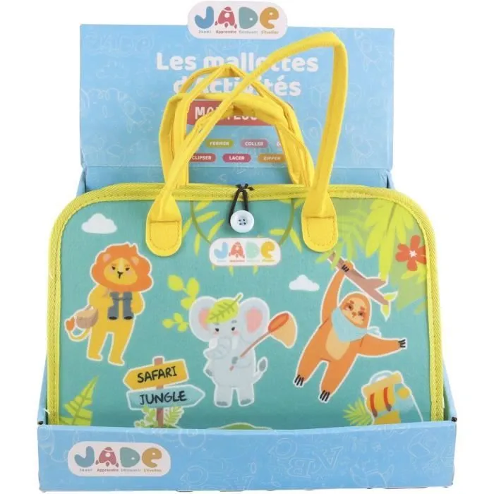 Pochette d'Activitées - Montessori - JADE - Jeu Educatif - Voyage - Sensoriel - Jeu Pour Enfant - Design Français-8