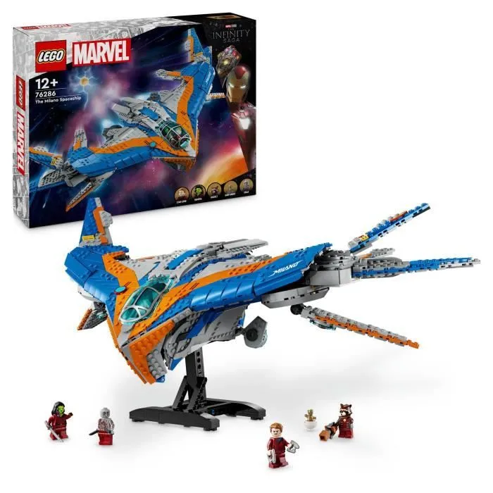 LEGO® Marvel 76286 Les Gardiens de la Galaxie : le vaisseau Milan, Véhicule spatial-0