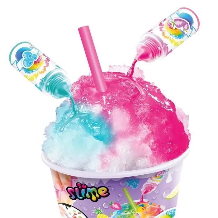 Canal Toys - SO SLIME DIY - Slime Ice Mega Cup - Avec 2 colorants parfumés, 1 cuillere et des décorations - SSC 300-4