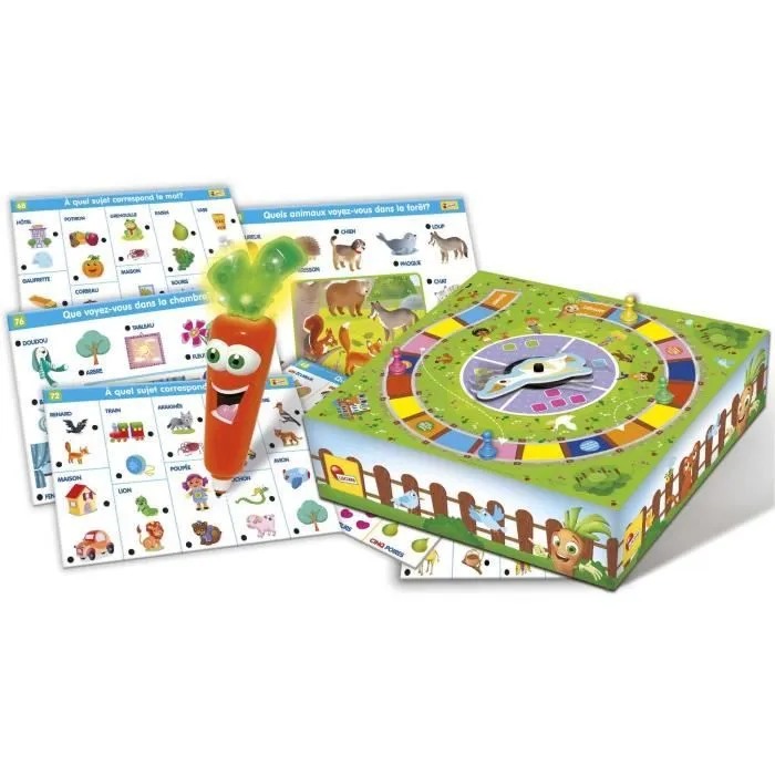 Stylo parlant - CAROTINA - 1000 Questions, Fiches éducatives-1