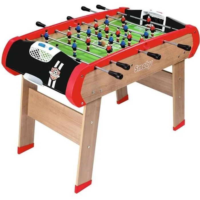 Babyfoot en bois Smoby - Champions aille Unique Coloris Unique - Pour enfants de 8 ans et plus-0