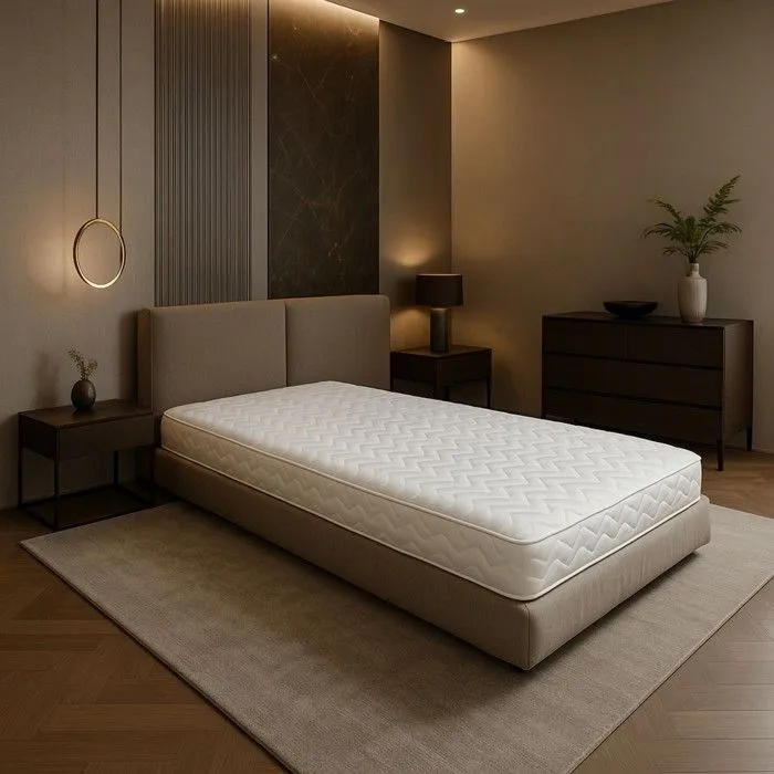 Matelas Mousse 80x200 pour Sommier Articulé 18 cm Très Ferme avec Oreiller Mémoire de Forme et Protège - MATELAS UP DOWN-0