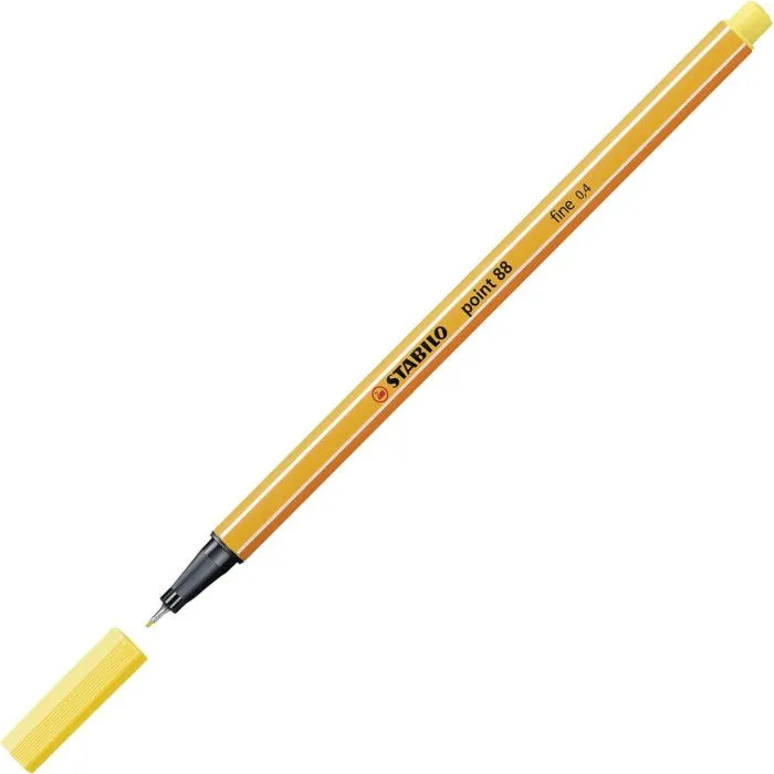 Stylo-feutre - STABILO - point 88 - 66 feutres - Pointe 0,4 mm - Couleur orange-2