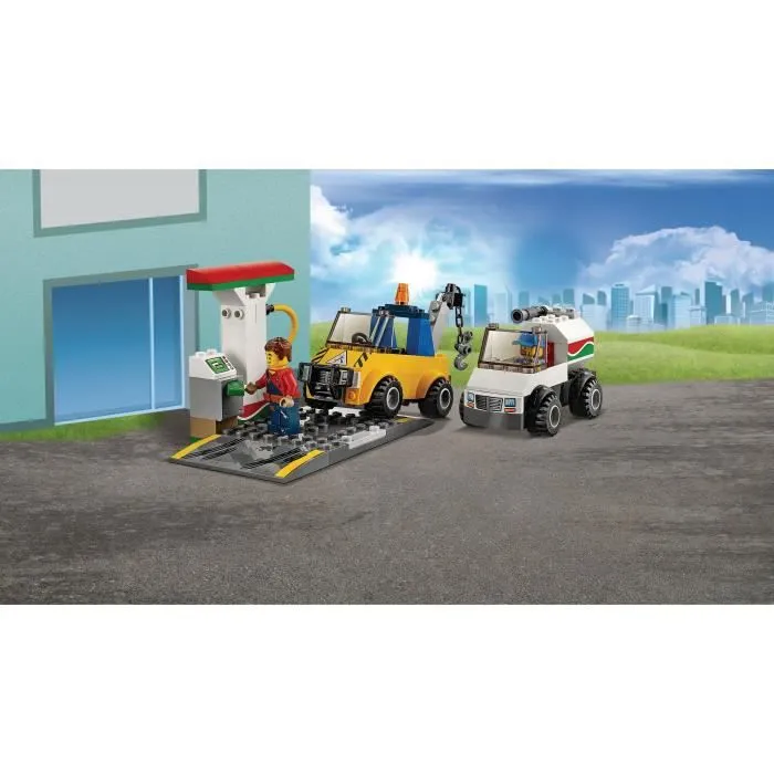 LEGO® 4+ City 60232 Le garage central - Jeu de Construction-1
