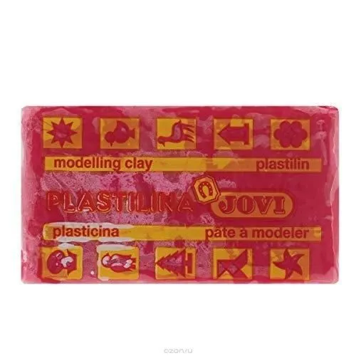 Jouet créatif - JOVI - PETITE Pâte à modeler - Rose fuchsia - 3 ans et plus - Enfant - Mixte-0