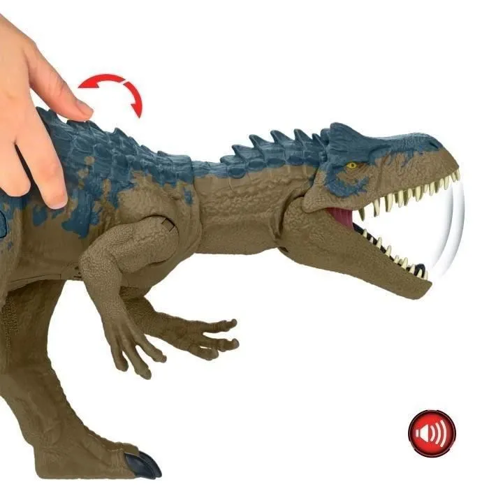 Jurassic World-Carnage Sans Pitié-Allosaurus avec attaque et sons HRX50-6