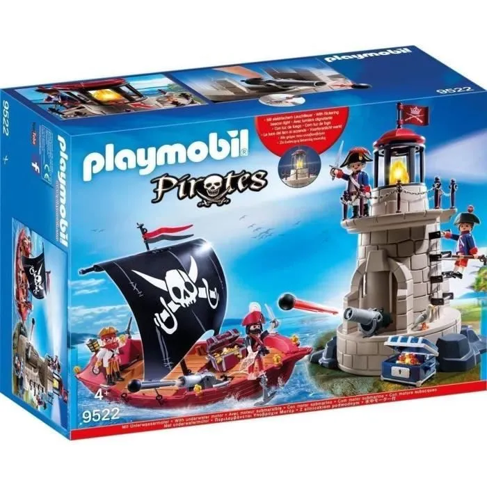 playmobil 9522, attaque sur l'avant-poste, pirate-0