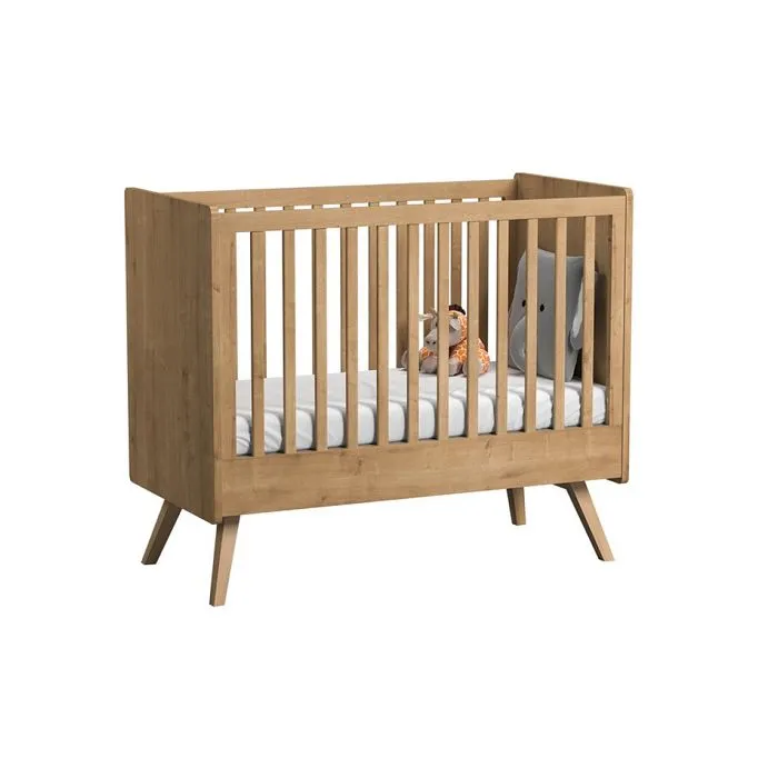 Lit Vintage 60x120 cm bois-0