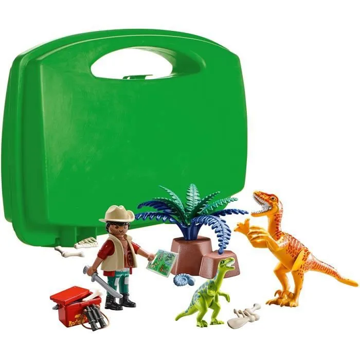PLAYMOBIL 70108 DINOS VALISETTE EXPLORATEUR ET DINOSAURE-1