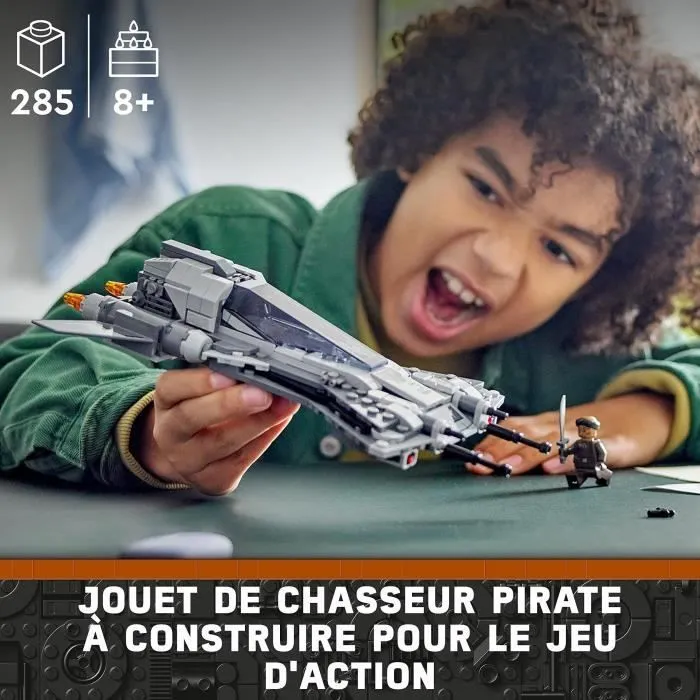 LEGO® Star Wars 75346 Le Chasseur Pirate, Jouet avec Minifigurines Pilote et Vane, Le Mandalorien-2