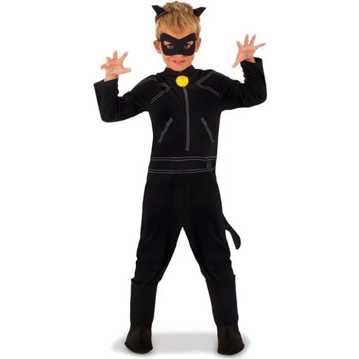 RUBIES Déguisement classique Chat Noir Miraculous-0