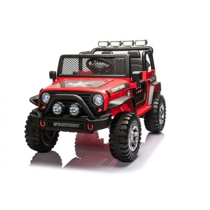 Voiture électrique 2 places Jeep XMX618 Rouge Métallisée - Pack Luxe-1