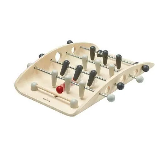 Baby-foot en bois PLAN TOYS - Mon 1er babyfoot - Dimension 45x37.6x10 cm-0
