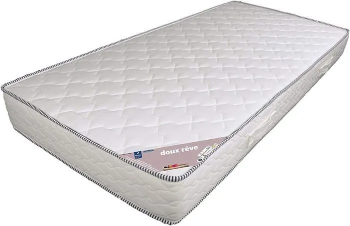 Lot de 2 Matelas 90x190 - Hauteur 18 CM - Soutien Ferme - Mousse Haute Rsilence HR 30 Kg-m3 - Rve Doux 90 190-0