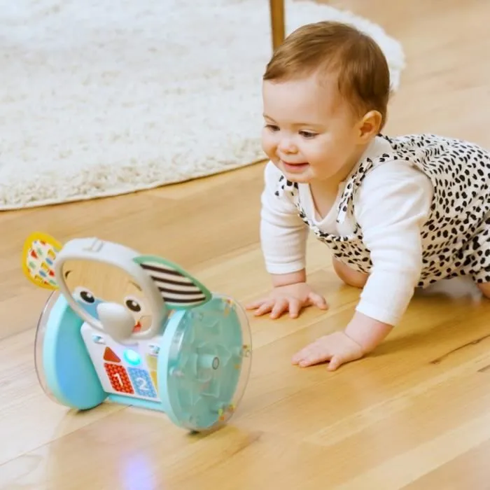 BABY EINSTEIN EARL l'éléphant Jouet d'éveil à roulettes interactif multilingue, développement de la motricité, apprentissage musique-2