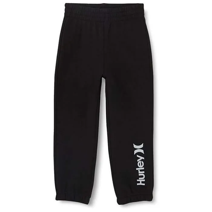 Pantalon de jogging - Hurley - Hrlb One & Only - Noir - 3 ans - Molleton uni/chiné-0