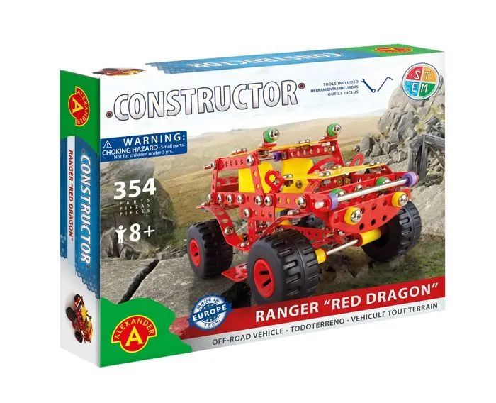 Alexander Toys - Constructor Ranger Red Dragon-0