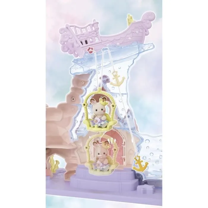 Figurines miniatures - SYLVANIAN FAMILIES - 5701 - Le château des sirènes-6