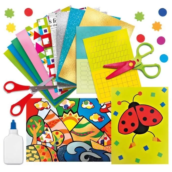 Jouet - Headu - Collage Creation Montessori - À partir de 4 ans - Mixte - MU24056-1
