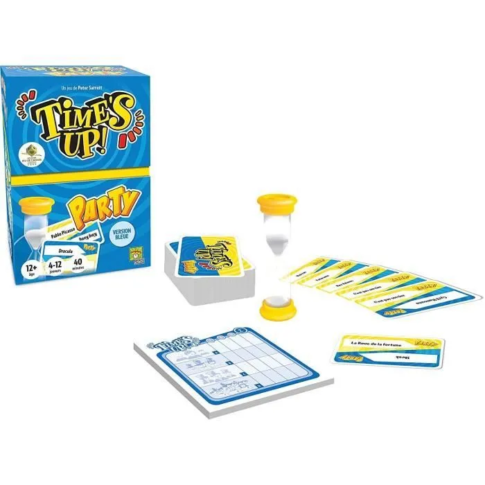 Asmodée - Repos Production - Time's Up! : Party - Version Bleue - Jeu de société - À partir de 12 ans - 4 à 12 joueurs - 40 minutes-1