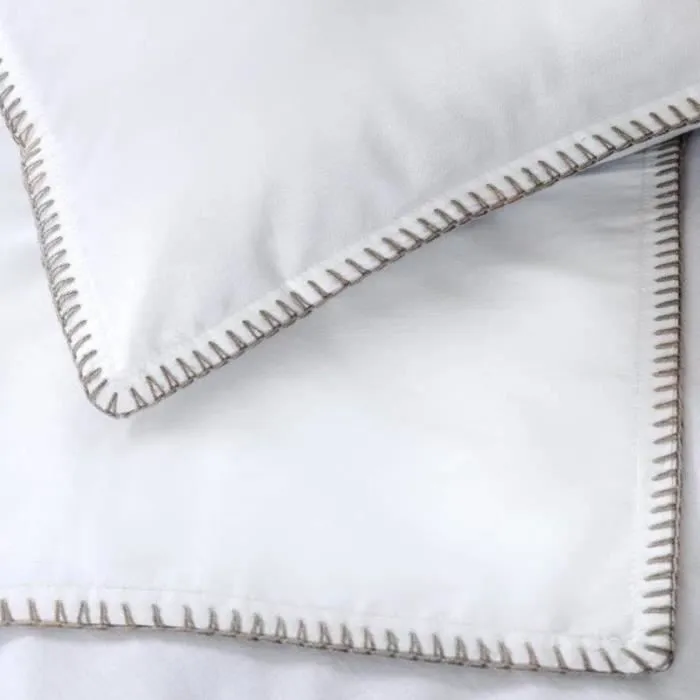 Housse de couette - Papillon - Wellington - 200x220 cm - 2 taies 60x70 cm - Blanc-1