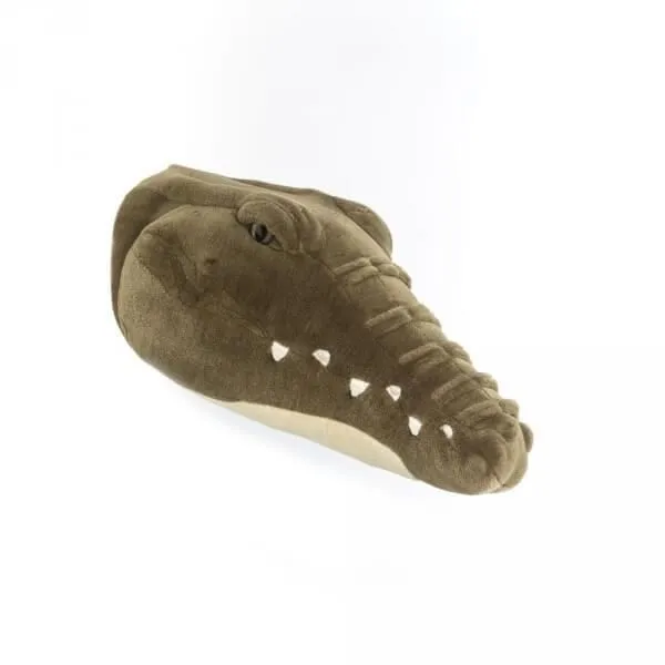 Trophée Peluche - Bibib & Co - Crocodile - 30 cm - Vert - Pour Enfant à partir de 3 ans-0