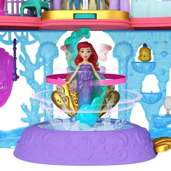Disney-Princesses Disney-Le Château d’Ariel-Coffret Deluxe HLW95-5