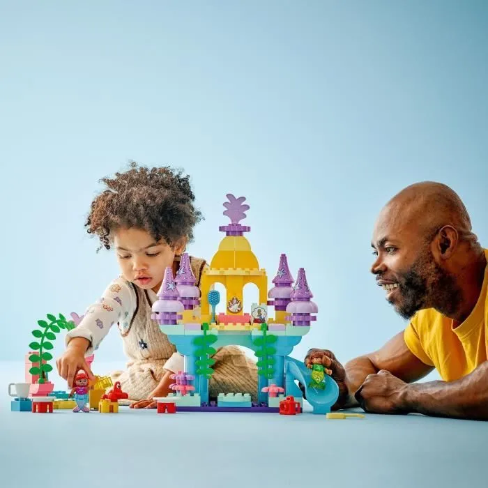 LEGO® DUPLO® | Disney 10435 Le palais sous-marin magique d’Ariel - Poupée La Petite Sirène-4