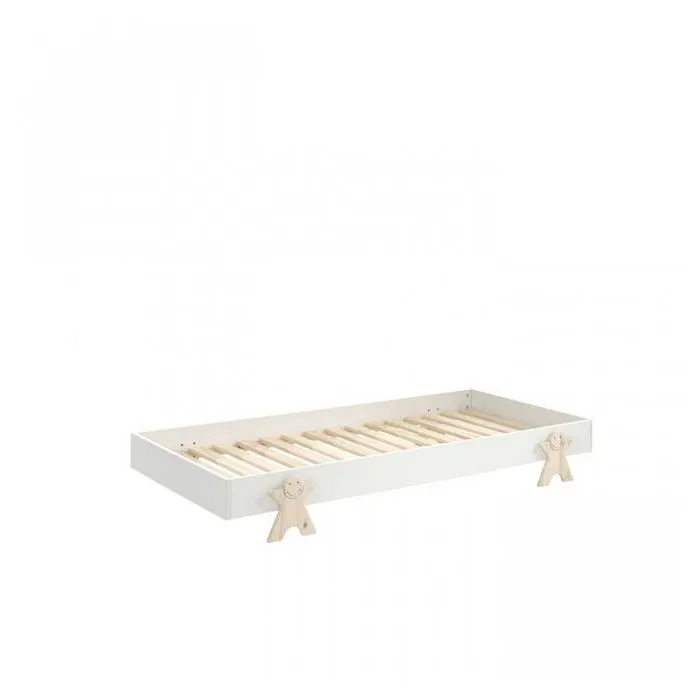 2 Lits Modulo Smiley Blanc-2