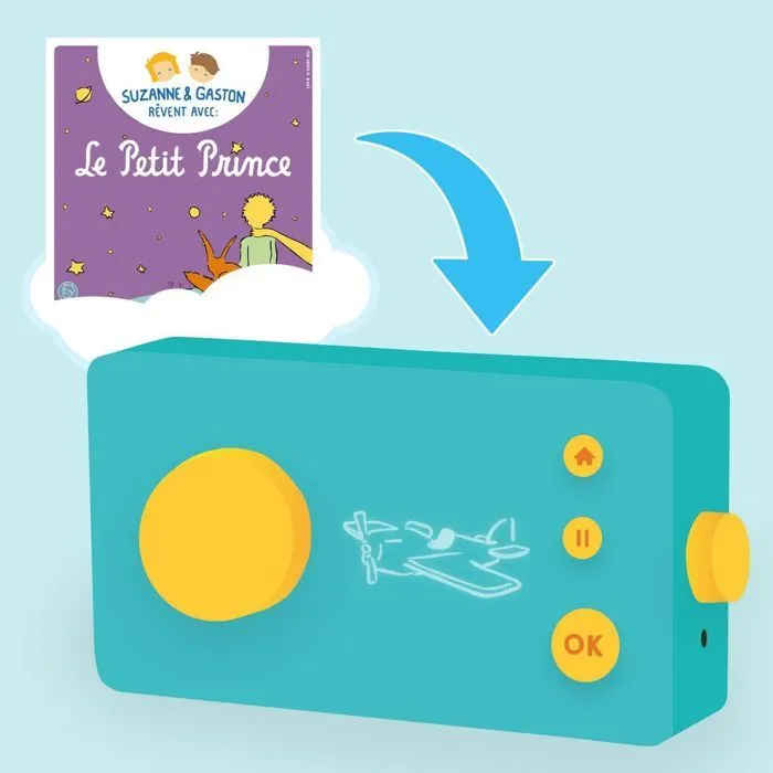 Jeu tablette - Lunii - Coffret Suzanne et Gaston - 12 histoires audio - Pour enfants dès 5 ans - Mixte-0