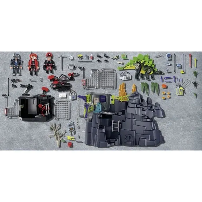PLAYMOBIL - 70623 - Dino Rise - Dino Rock - Mixte - A partir de 4 ans - Garantie 2 ans-1
