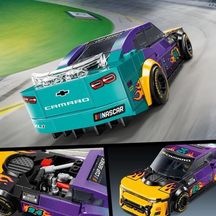 LEGO® Speed Champions 76935 NASCAR Next Gen Chevrolet Camaro ZL1 - Set Voiture de Course-3