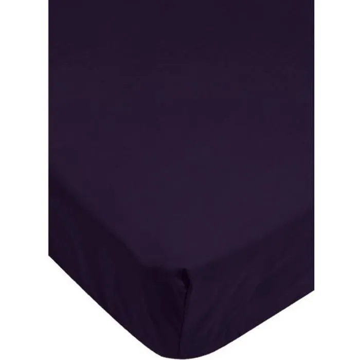 Drap housse violet-0